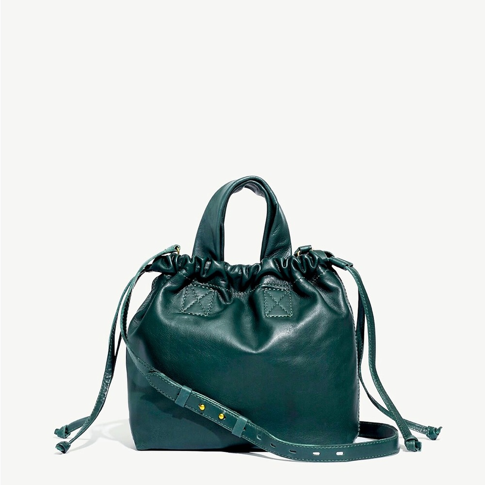Madewell The Piazza Crossbody bag in Dark Palm